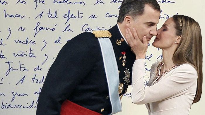 Felipe y Letizia a través del espejo de su escritura