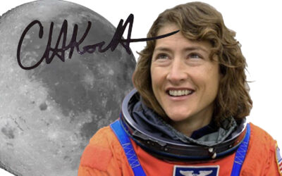 Grafología de una pionera en la luna: Christina Koch
