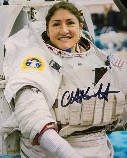 Firma de Christina Koch